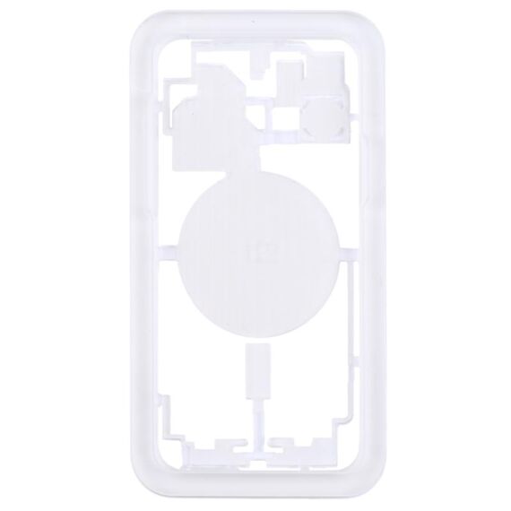 Posizionamento dello smontaggio del laser del coperchio della batteria Proteggi lo stampo per iPhone 12