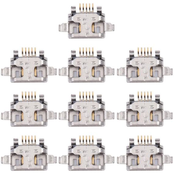 Per Alcatel A3 Plus 5011A 10 pezzi Connettore porta di ricarica