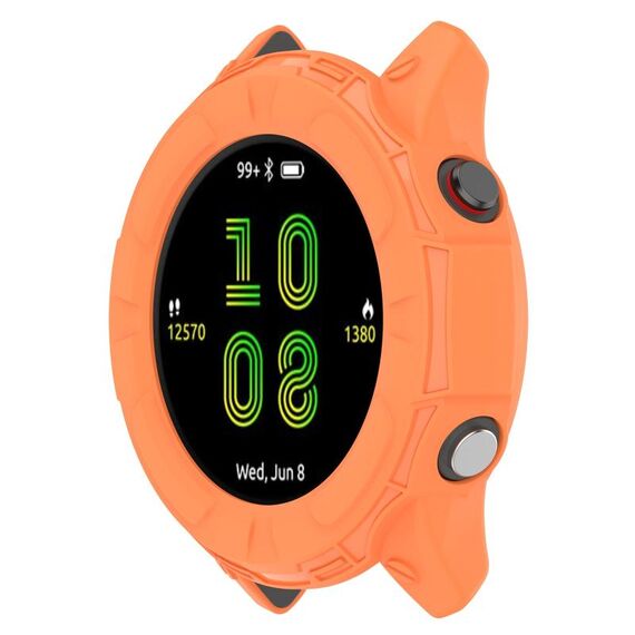 Per Garmin Forerunner 955 Custodia protettiva in TPU antiurto (arancione)