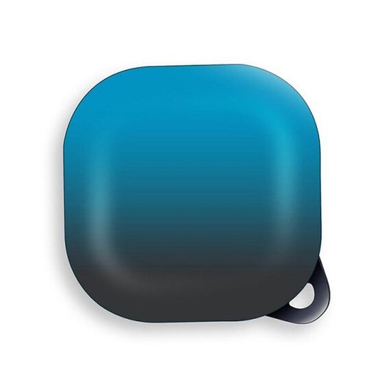 Copertura per cuffie sfumata per Samsung Buds Pro/Buds Live/Buds 2 (blu nero)