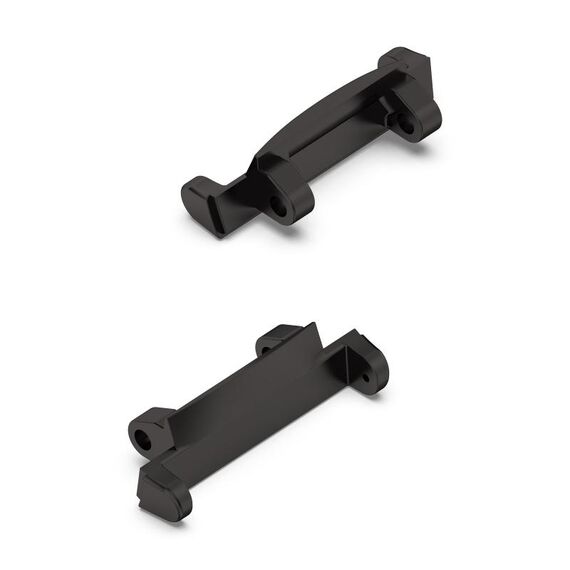 Per AMAZFIT T-Rex 2 2 in 1 connettori per cinturini in metallo (nero)