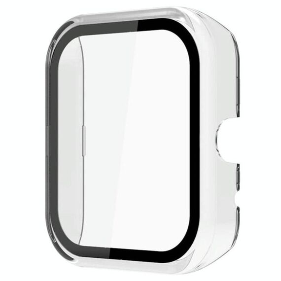 Per Xiaomi Maimo Watch PC + cassa dell'orologio integrata in vetro temperato (trasparente)