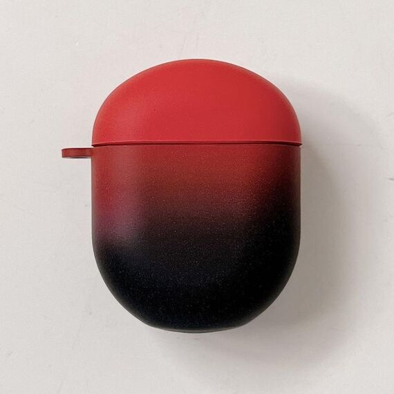 Per Xiaomi Redmi Buds 4 Custodia protettiva smerigliata sfumata per PC (rosso sfumato)