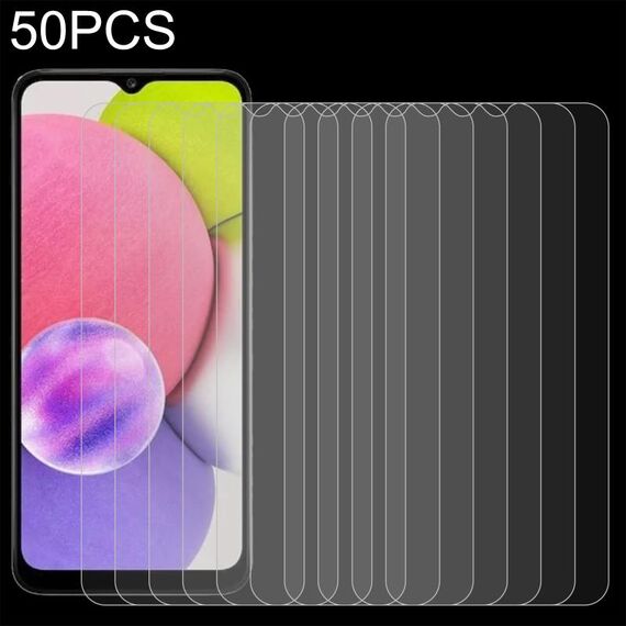 50 PZ 0.26mm 9H 2.5D Pellicola in vetro temperato per Samsung Galaxy A04s / A04 / A04e / M04 / F04