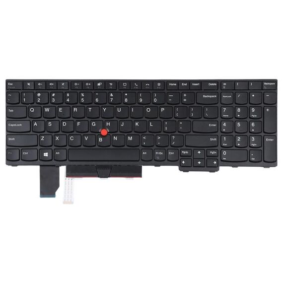 Tastiera versione USA con puntamento per Lenovo Thinkpad P15V L15 (nero)