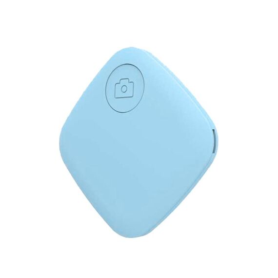 Localizzatore di oggetti Tracker Bluetooth intelligente a 109 quadrati con funzione foto remota (blu)