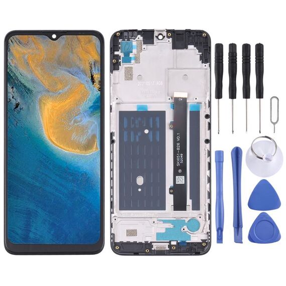 Schermo LCD OEM per digitalizzatore ZTE Blade A51 Assemblaggio completo con cornice