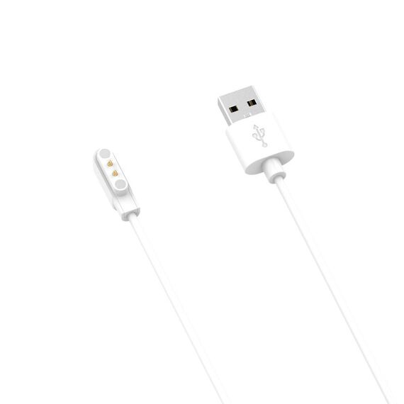 Per Realme Watch 3 Magnetic Cradle Charger Cavo di ricarica USB, lunghezza: 1 m (bianco)