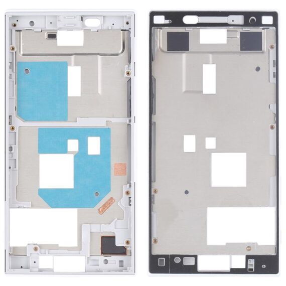 Cornice centrale della cornice per Sony Xperia X Compact (bianco)