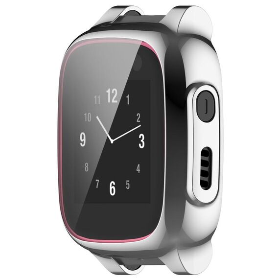 Per Xplora X5 Play TPU All-inclusive Custodia protettiva galvanica (argento)