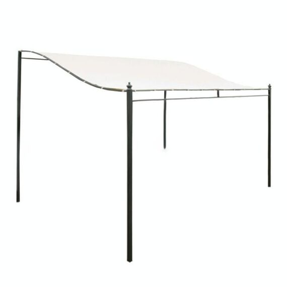 Tenda da sole impermeabile per tenda da sole da giardino, dimensioni: 3 x 2,6 m (beige)