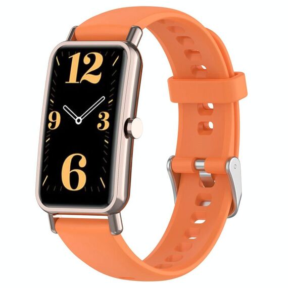 Per Huawei Watch Fit Mini cinturino in silicone da 16 mm (arancione)