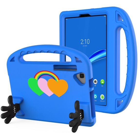 Per Lenovo Tab M10 Plus Love Small Palm Holder Custodia per tablet EVA (blu)