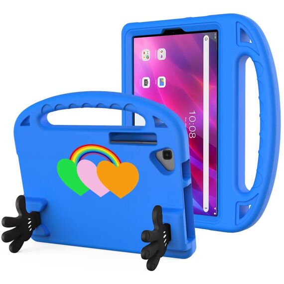 Per Lenovo Tab K10 Love Small Palm Holder Custodia per tablet EVA (blu)