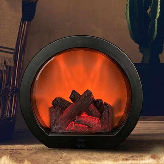 Simulazione Fiamma Interruttore tattile Camino Ornamenti luminosi (semicircolare)
