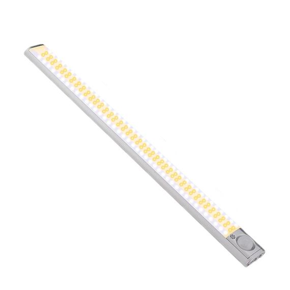 Lampada per guardaroba intelligente con rilevamento del corpo umano da 2,8 W con ricarica USB, lunghezza: 40 cm