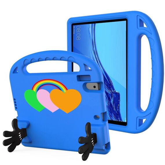 Per Lenovo Tab M10 HD TB-X505F/N 10.1 pollici Love Small Palm Holder Custodia per tablet EVA (blu)
