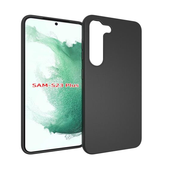 Per Samsung Galaxy S23 + 5G Custodia per telefono smerigliata (nera)