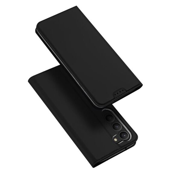 Per Samsung Galaxy S23 5G DUX DUCIS Skin Pro Series Flip Custodia in pelle per telefono (nero)