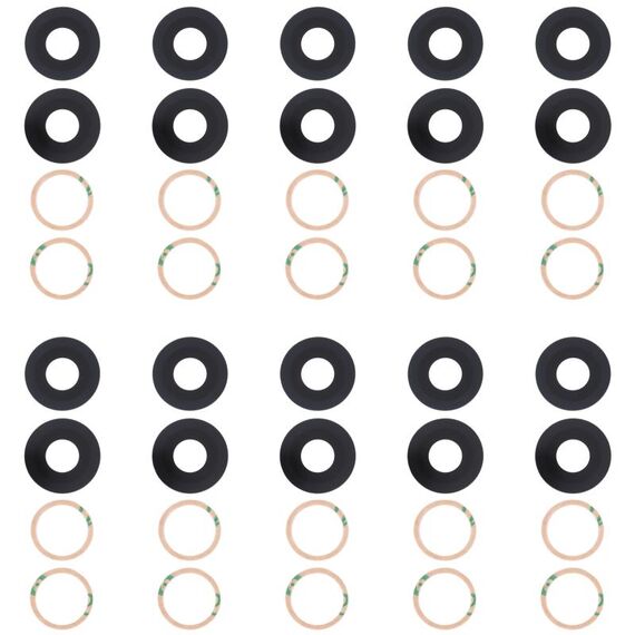 Per OPPO Reno7 Pro 10 PCS Obiettivo della fotocamera posteriore