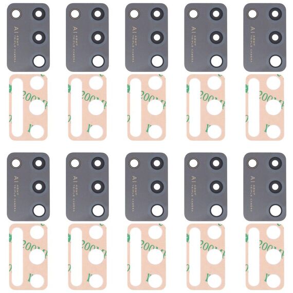 Per OPPO A95/Reno6 Lite 10 PCS Obiettivo della fotocamera posteriore