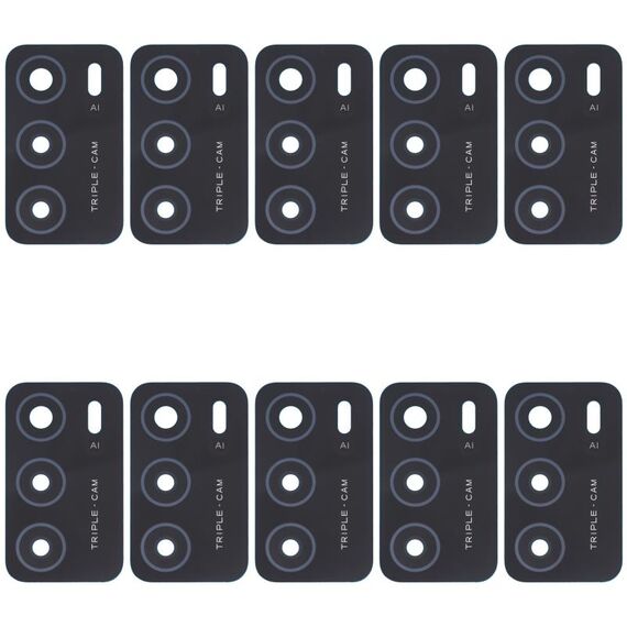 Per OPPO A16/A16s/A54s Obiettivo per fotocamera posteriore da 10 pezzi