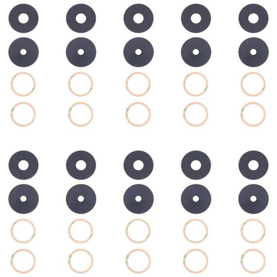 Per Xiaomi Redmi Note 11E/Redmi 10 5G/Redmi 11 Prime 5G 10 PCS Obiettivo della fotocamera posteriore