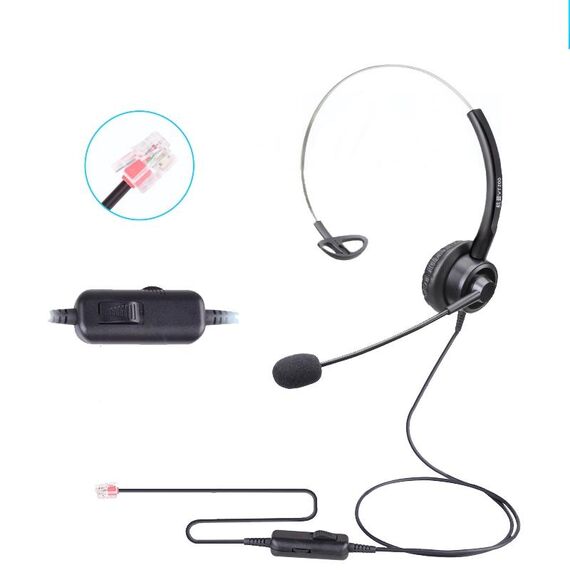 Cuffia operatore VT200 a orecchio singolo con microfono TBD0602980602