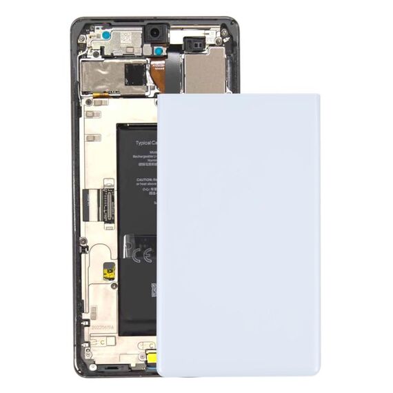 Cover posteriore batteria originale per Google Pixel 7 Pro (bianco)