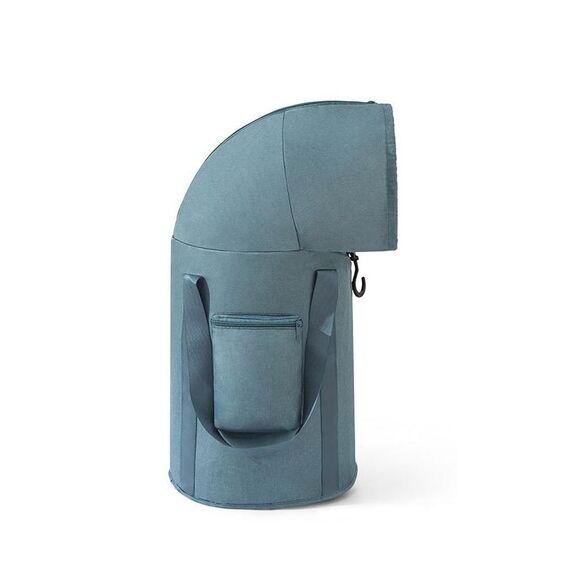 Secchio per pediluvio pieghevole Secchio per pediluvio per ginocchio Borsa da bagno portatile per campeggio da viaggio(Blu)