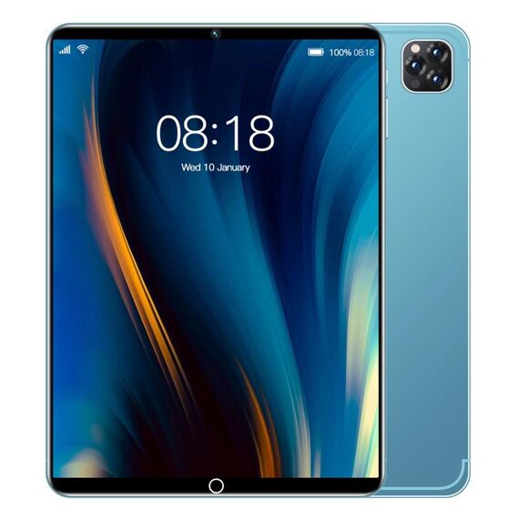 Tablet PC Pro 11 3G per chiamate telefoniche, 10,1 pollici, 1 GB + 16 GB, Android 5.1 MT6592 Octa Core, supporto doppia SIM, WiFi, BT, GPS (blu)