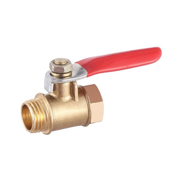 Valvola a sfera in rame con connettore per tubo pneumatico LAIZE, specifica: interno ed esterno 2 1/4 di pollice