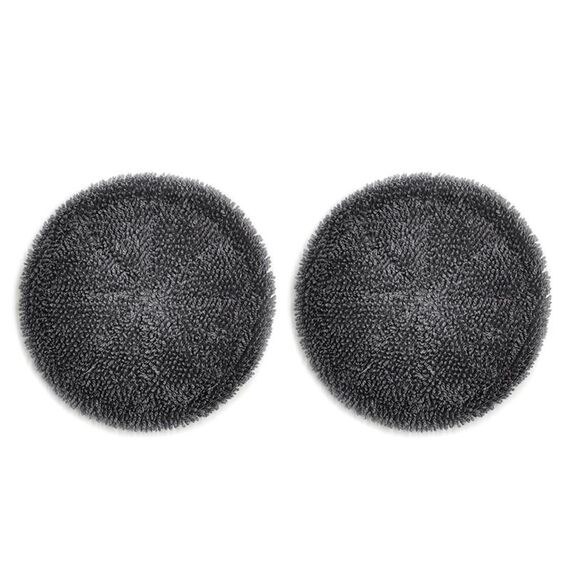 Per Ecovacs Deebot N9 + 2 pezzi Robot aspirapolvere panno per scopa a vapore (cenere piena di capelli)
