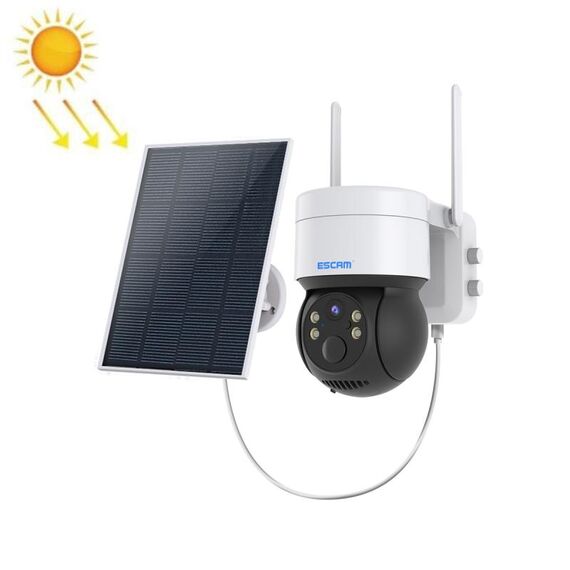 ESCAM QF170 2MP WiFi Full Color Night Vision Telecamera solare audio bidirezionale (nero)