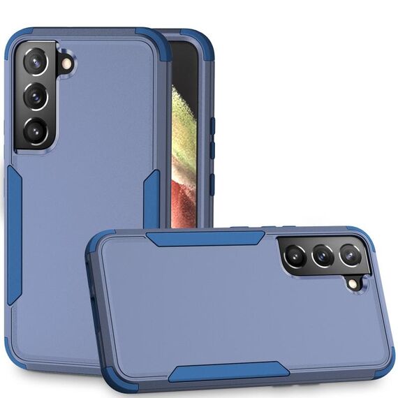 Custodia antiurto per Samsung Galaxy S23 5G TPU + PC (blu reale)