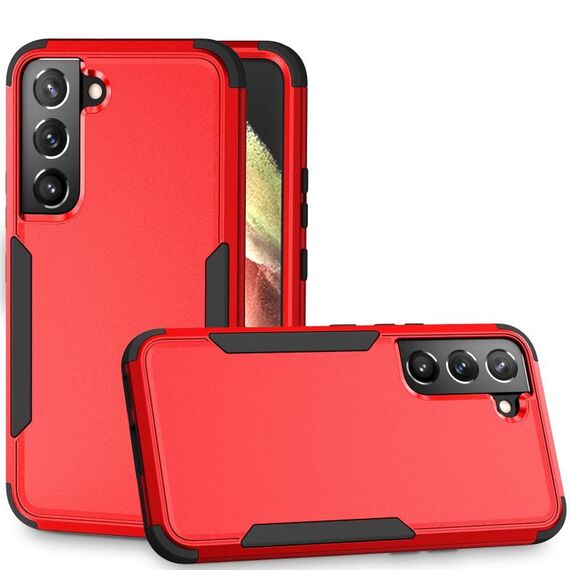 Per Samsung Galaxy S23 + 5G TPU + Custodia antiurto per PC (rosso + nero)