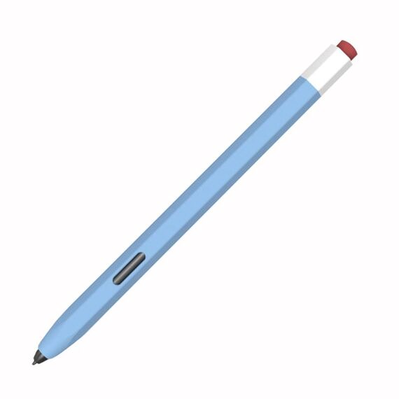 Custodia protettiva per penna stilo in silicone morbido LOVE MEI per Samsung Galaxy Tab S6 Lite P610/P615 (blu)