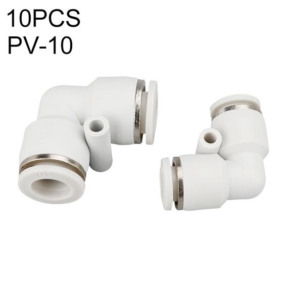PV-10 LAIZE 10pcs PV Gomito Pneumatico Raccordo Raccordo Rapido