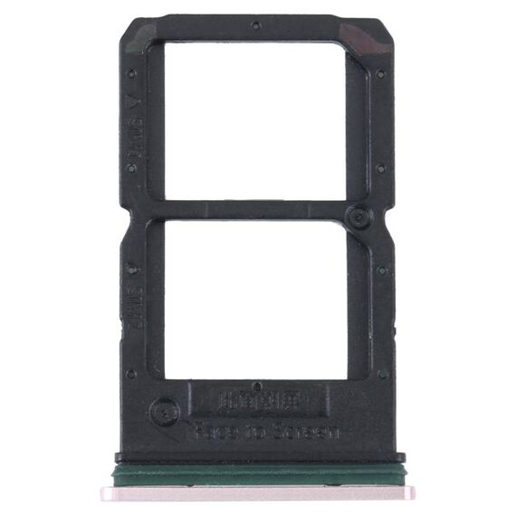Per OPPO Reno Vassoio scheda SIM + Vassoio scheda SIM / Micro SD (oro)