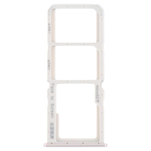 Per OPPO A73 4G / F17 / A93 4G / A73 5G Vassoio scheda SIM + Vassoio scheda SIM + Vassoio scheda micro SD (oro)