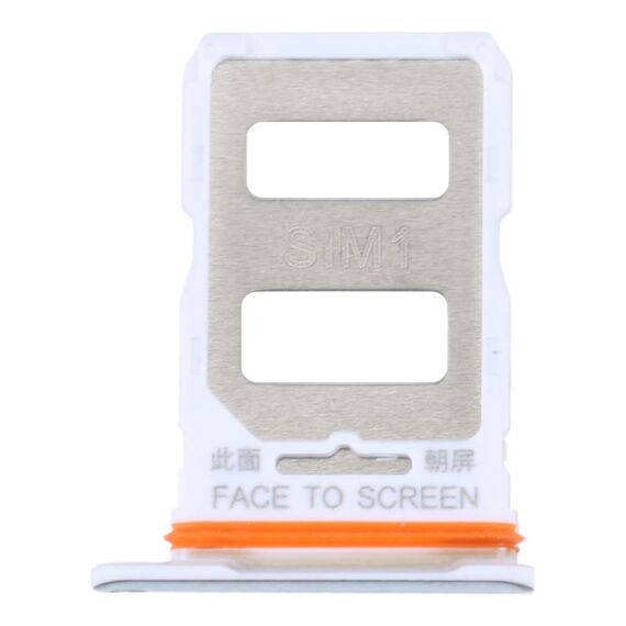 Per Xiaomi Redmi K50 Ultra / 12T / 12T Pro Vassoio scheda SIM + Vassoio scheda SIM (argento)