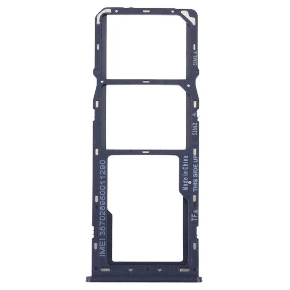 Per TCL 30 SE / 30E / 305/306 Vassoio scheda SIM originale + Vassoio scheda SIM + Vassoio scheda Micro SD (blu)