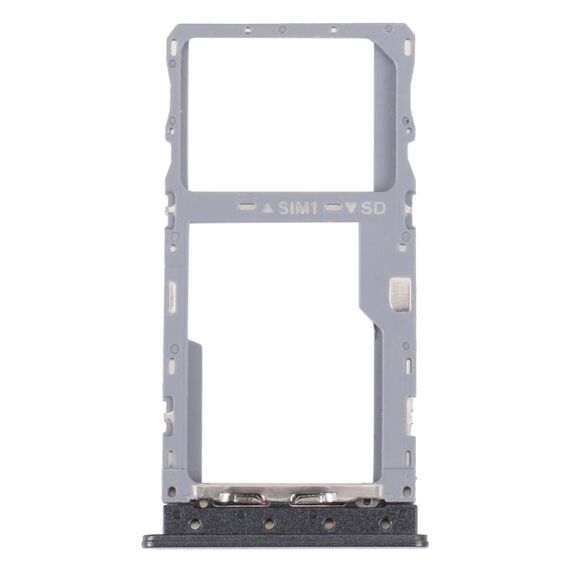 Vassoio per scheda SIM originale TCL 20 XE + vassoio per scheda Micro SD (nero)