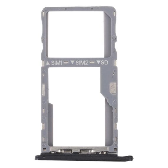 Per Alcatel 1V 2020 Vassoio scheda SIM originale + Vassoio scheda SIM / Micro SD (nero)