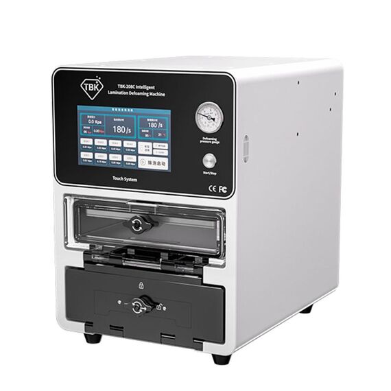 TBK208C Macchina per laminazione e antischiuma con schermo curvo da 15 pollici, spina: spina europea