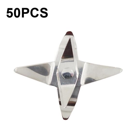 50 PZ CA-22 Coltello Spremiagrumi A Sei Foglie Asse Corto Accessori Generali Lama In Acciaio Inox