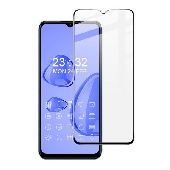 Per OPPO K10 5G India/A77 5G 2022 imak 9H Durezza superficiale Pellicola in vetro temperato a schermo intero Serie Pro+