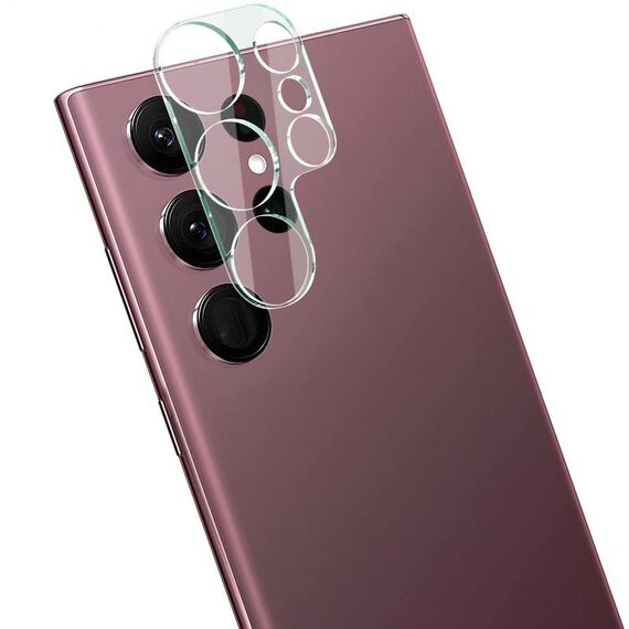 Per Samsung Galaxy S23 Ultra 5G imak Pellicola in vetro temperato con obiettivo per fotocamera posteriore integrata