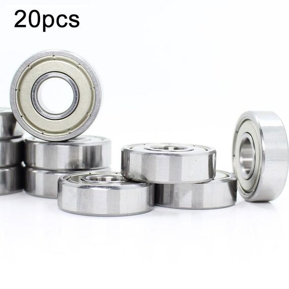 6000zz 20pcs Cuscinetti in miniatura Cuscinetti a sfere a gola profonda silenziosi