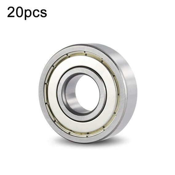 6002zz 20pcs Cuscinetti in miniatura Cuscinetti a sfera a gola profonda silenziosi